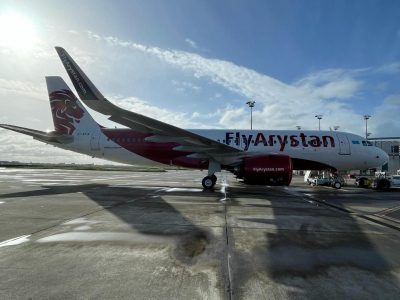Парк «Fly Arystan» пополнился новым А320NEO