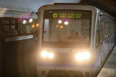 Казанский метрополитен из-за снегопада запустит дополнительный поезд в часы пик