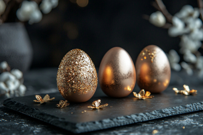 На Пасху делаю яйца в технике &laquo;драгоценные камни&raquo;: блестят, сияют и собирают все комплименты