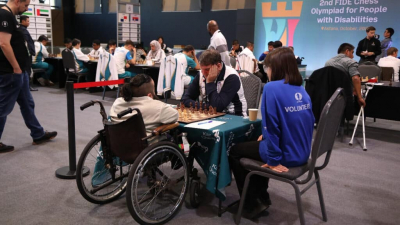 В Астане проходит уникальная Олимпиада по шахматам