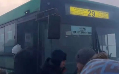 В Нур–Сити нужны автобусы взамен того, что вышел из строя