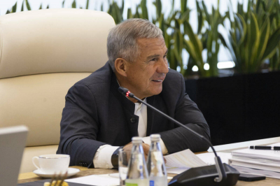 Минниханов высоко оценил организацию Форума потребкооперации и &laquo;Дрон Экспо&raquo;