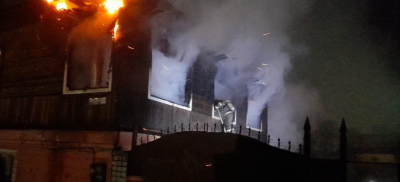 В Семе два парня спасли из пожара пожилых людей