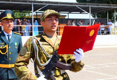 Чемпионы мира, Азии и Казахстана: в Алматы солдаты ЦСКА приняли присягу
