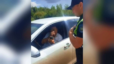 В Актюбинской области задержали иностранца с более чем 250 нарушениями ПДД