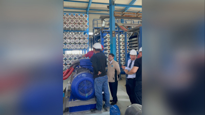 Мощность опреснительного завода «Каспий» увеличится 40 тысяч кубометров воды в сутки