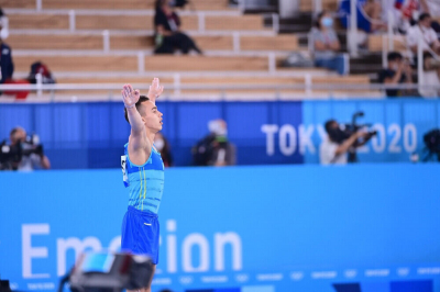 Казахстанский гимнаст завоевал золотую медаль чемпионата Азии