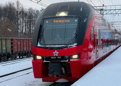 Первые пригородные поезда начали курсировать между РФ и Белоруссией