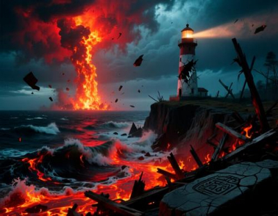 Туапсе затянуло нефтяным пятном на 60 км