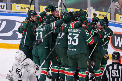 &laquo;Ак&nbsp;Барс&raquo; победил &laquo;Трактор&raquo; в&nbsp;овертайме и&nbsp;вышел в&nbsp;четвертьфинал Кубка Гагарина