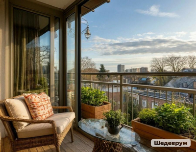 Всего 100 тысяч рублей, и балкон &ndash; полноценная комната